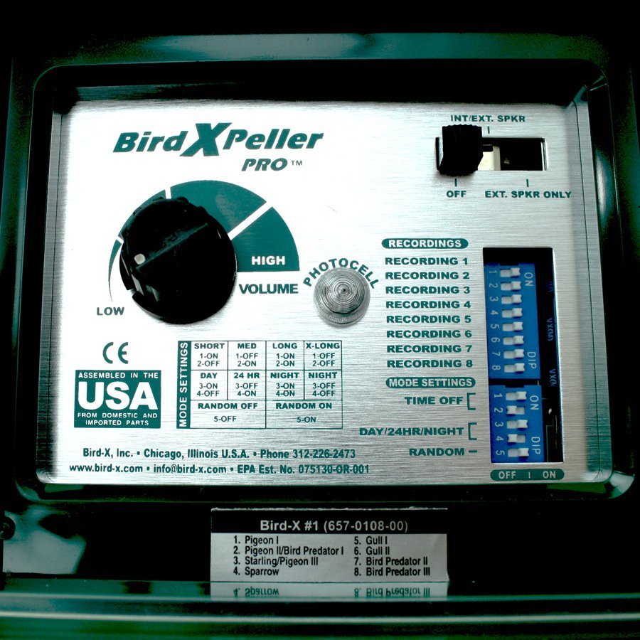 birdx peller pro kuş kovucu sonic 