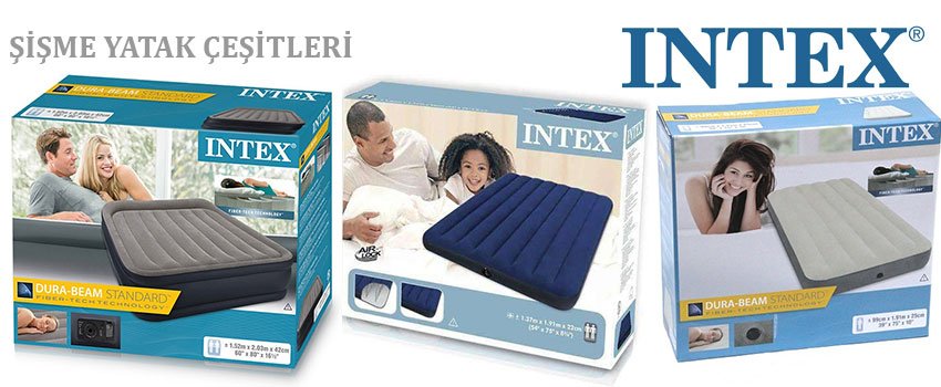 intex şişme kamp yatağı