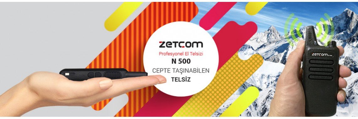 Zetcom N500 Analog Telsiz