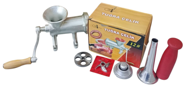 Tuğra Çelik kıyma makinesi 6'lı set