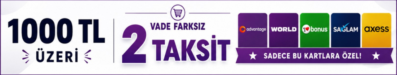 Sitenizde vade farksız taksit seçeneği var mı ve hangi kartlarda geçerli