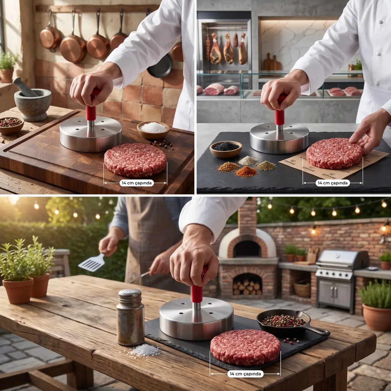 12 cm ve 14 cm Hamburger Presi Arasındaki Farklar Nelerdir?