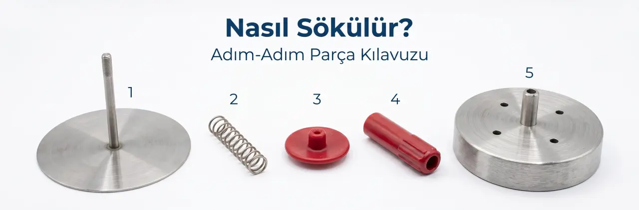 Hamburger Presi Nasıl Sökülür ve Nasıl Temizlenir?