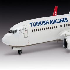 63772 Revell - Turkish Airlines Boeing 737-800 1:144 Maket Kiti
