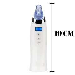 BUFFER® Profesyonel Led Ekran Şarjlı Vakum Siyah Nokta Temizleyici Siyah Nokta Temizleme Aleti