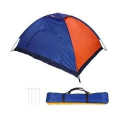 BUFFER® Kolay Kurulumlu Su Geçirmez Sineklikli Pratik Kamp Çadırı 6 Kişilik (200x250x150)