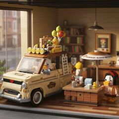 LZ-1950 LOZ KAMPÇI ÖRDEK 1646 PARÇA BLOCK OYUNCAK