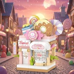 LZ-8604 LOZ ŞEKER DÜKKANI 150 PARÇA BLOCK OYUNCAK MİNİ POŞET