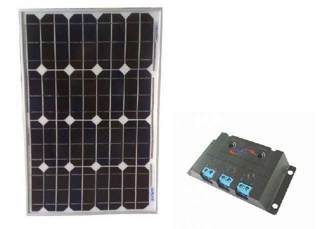 Sefun 20W Güneş Paneli+ 3A Şarj Kontrol