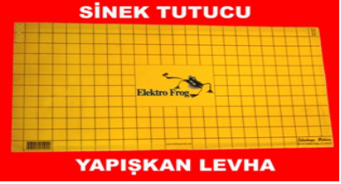 Elektroforg EFK Sinek Cihazı Yapışkan Levha (30 X 60 cm) 10 Adet Sarı
