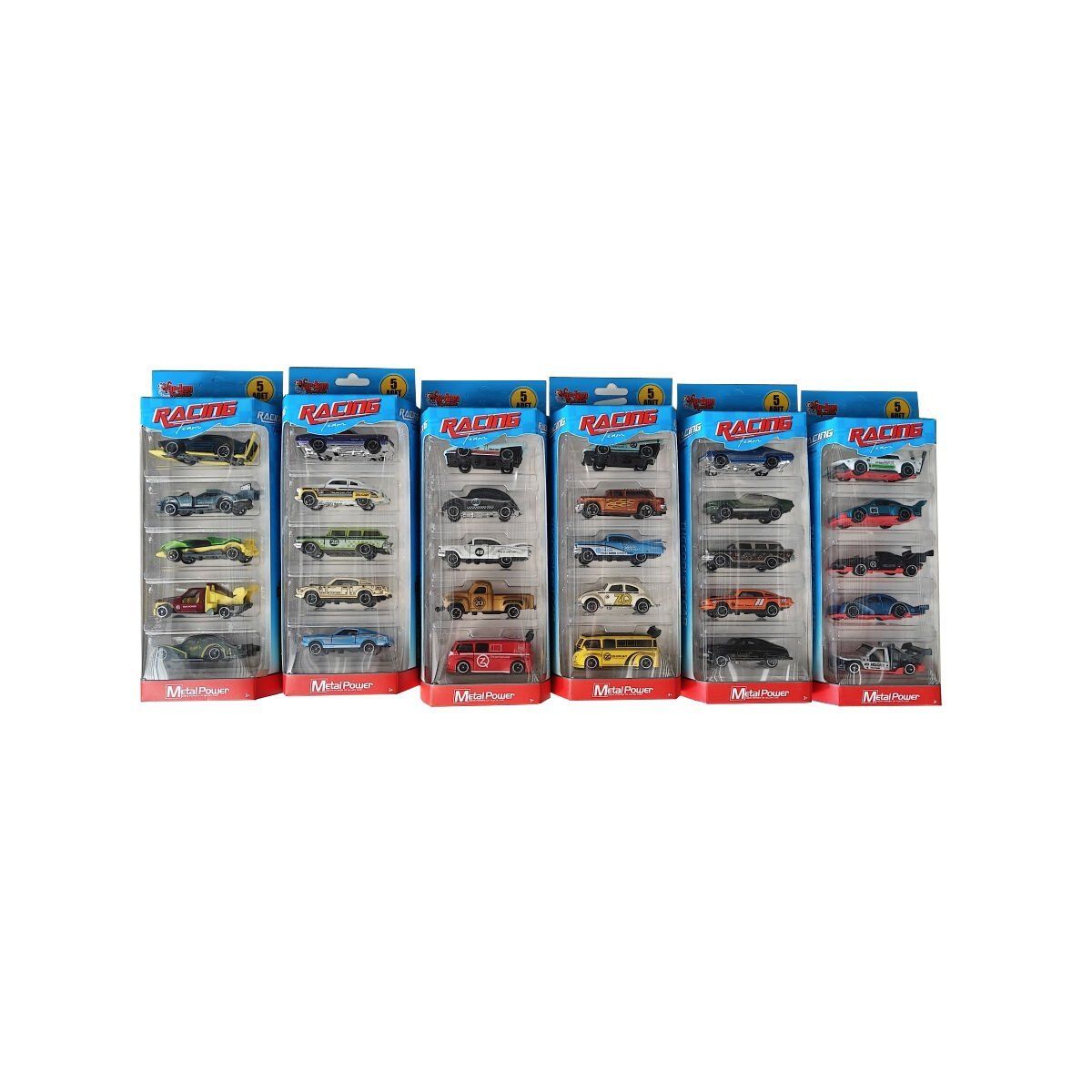 ZQ11315 KARTELA 1 64 METAL 5Lİ ARABA