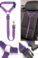 BUFFER® Koltuk Başlığına Sabitlenebilen Ayarlanabilir Kedi Köpek Seyahat Tasması