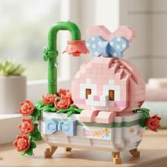 LZ-8806 LOZ MUTLU TAVŞAN 370 PARÇA  BLOCK OYUNCAK