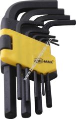 Bulmax 9pcs Kısa Allen Set Bmx-1450 (6 Adet Gönderilir)