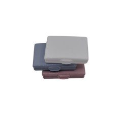 BUFFER® Kolay Taşınabilir Yer Kaplamayan Plastik Mini Maske Saklama Kutusu