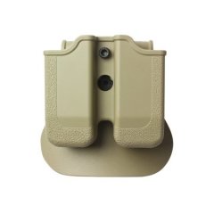 Glock Şarjör için İmi Z2000 İkili Şarjörlük Kılıf (Tan)