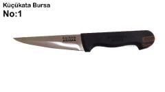Küçükata Bursa No:1 Kemiksiz Bıçak Kemik Sıyırma Bıçağı (Çelik Boy 13,5 cm)