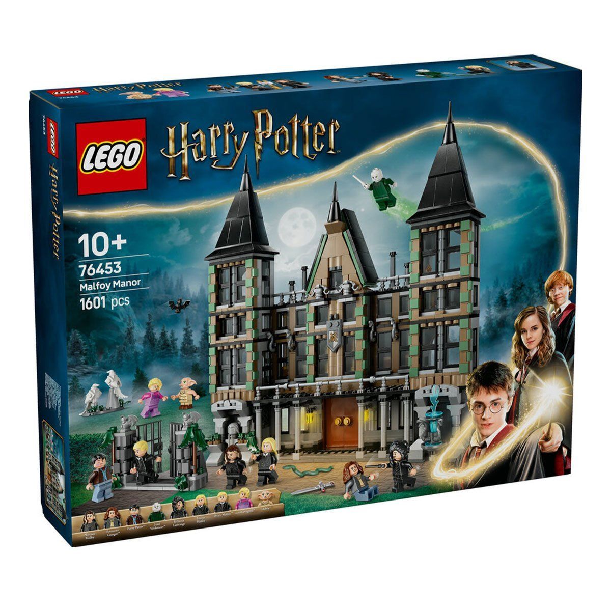76453 Lego Harry Potter - Malfoy Malikanesi 1601 parça +10 yaş
