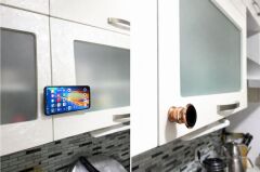 Metal Telefon Tutucu Torpidoya Yapışan Mıknatıslı