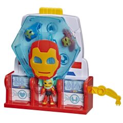 G1261 Iron Man and his Awesome Friends Zırh Salonu Oyun Seti