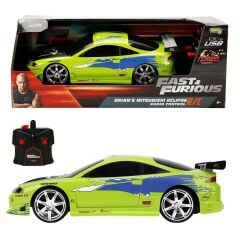 9674 SUN-SIM-JDA-R C ARABA 1 16 FAST FURIOUS MITSUBISHI 1995 2 4GHZ FASTF