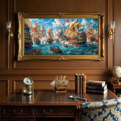 17005 PUZZLE 1500 BATTLE OF THE HİGH SEAS