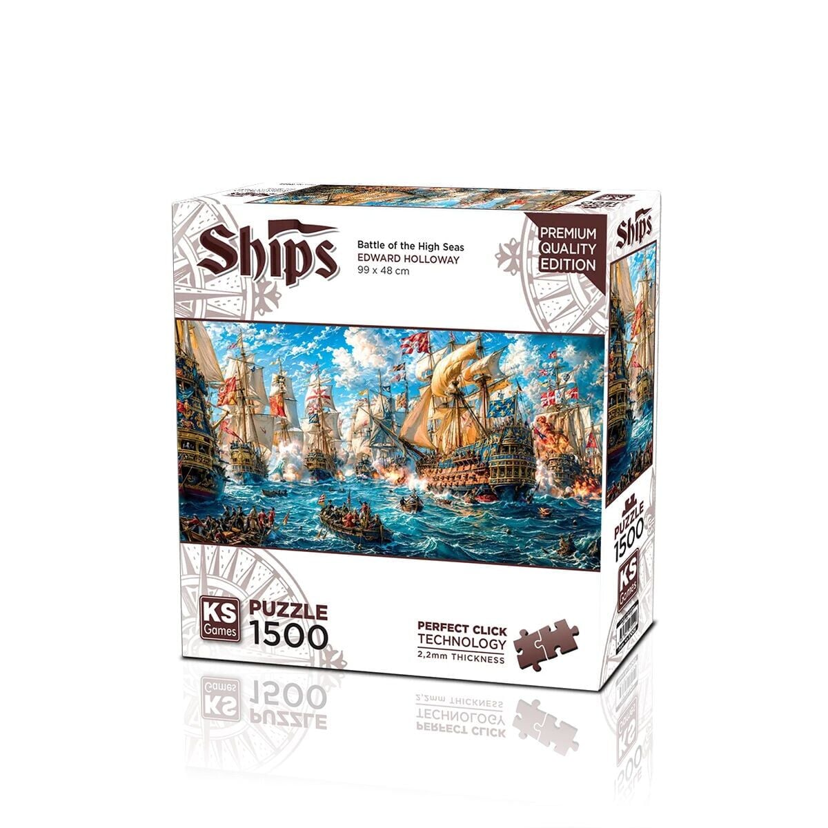 17005 PUZZLE 1500 BATTLE OF THE HİGH SEAS