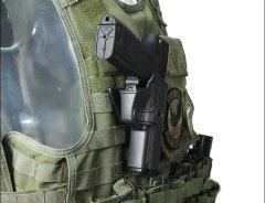 Cytac P320 Sig P320 için R-Defender Serisi Kılıf Polimer Kılıf + Mole