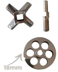 22 No Kıyma Makinesi Yedek Parçaları Doğan Çiftel / SSAF Ayna