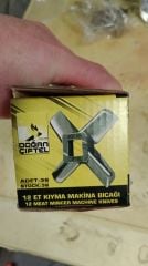 Doğan Çiftel 12 lik Bıçak Kıyma Makinesi Bıçağı Et Makinası Yedek Parça