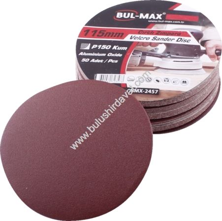 Bulmax 115 Mm 40kum Zımpara Bmx-2452 (100 Adet Gönderilir)