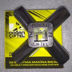 Doğan Çiftel 32 lik Bıçak Kıyma Makinesi Bıçağı 90 mm Et Makinası Yedek Parça