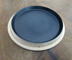 Alüminyum Pizza Tavası Tepsisi 24cm Teflon