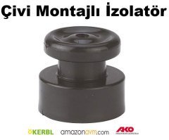 Çivi ve Vida Montajlı Çit İzolatörü (100lü)