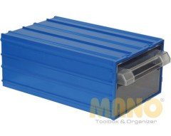 Mano Plastik Çekmeceli Mavi Kutu MK-45   175 mm x 230 mm x 110 mm  (24'lü Paket Halinde Satılır)