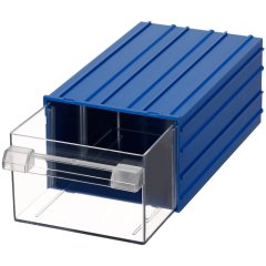 Mano Plastik Çekmeceli Mavi Kutu MK-45   175 mm x 230 mm x 110 mm  (24'lü Paket Halinde Satılır)