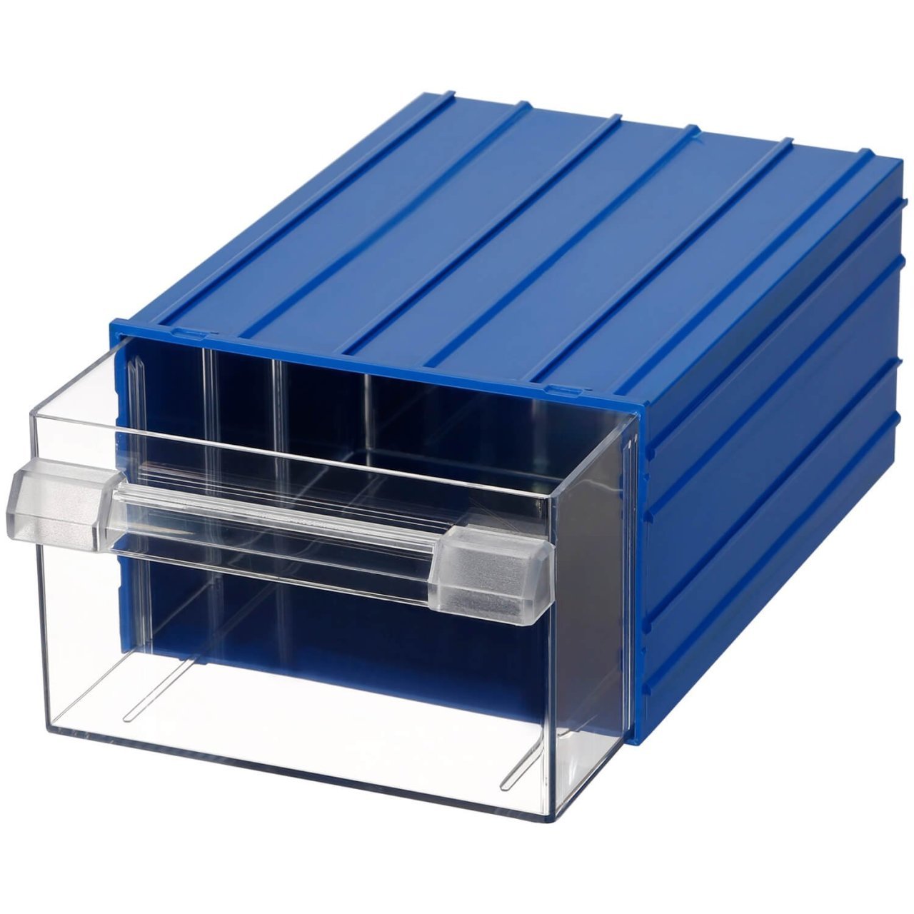 Mano Plastik Çekmeceli Mavi Kutu MK-50  140mm x 230mm x 98mm  (32'li Paket Halinde Satılır)