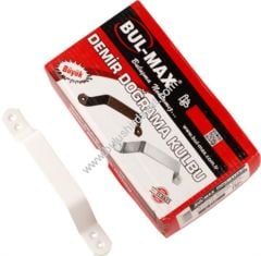 Bulmax Buyuk Beyaz Demır Dograma Kulbu Bmx-3123 (12 Adet Gönderilir)