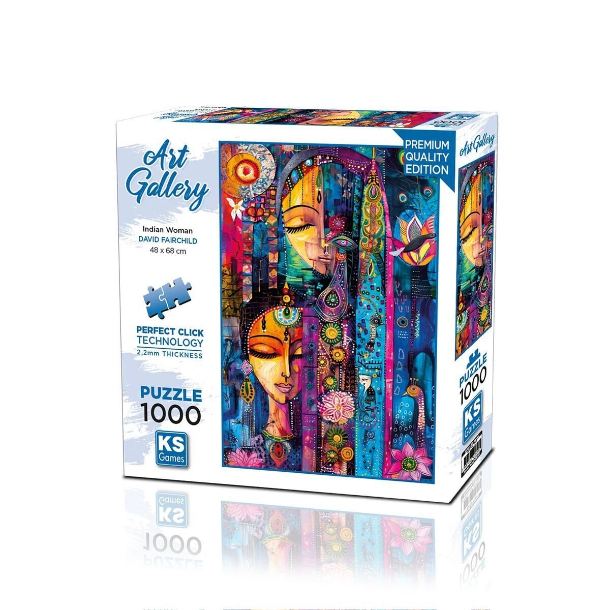 20851 PUZZLE 1000 İNDİAN WOMAN