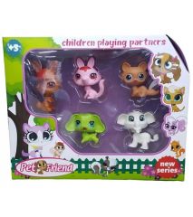 5 Lİ SEVİMLİ KUTULU HAYVANLAR