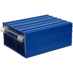 Mano Plastik Çekmeceli Mavi Kutu MK-60 260 mm x 340 mm x 150 mm (6'lı Paket Halinde Satılır)