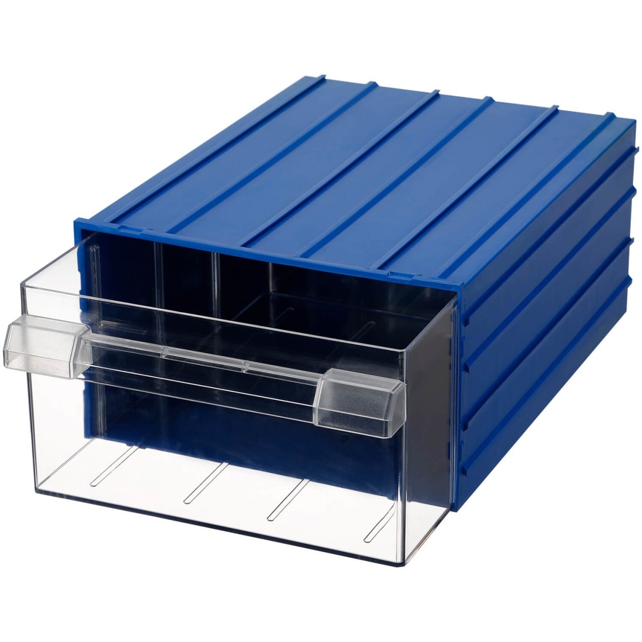 Mano Plastik Çekmeceli Mavi Kutu MK-60 260 mm x 340 mm x 150 mm (6'lı Paket Halinde Satılır)