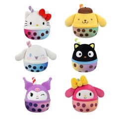 SQ SN00879 Squishmallows Mystery Squad Hello Kitty Sürpriz Figür 13 cm