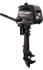 Mercury 5 HP Dört Zamanlı Kısa Şaft Manuel Deniz Motoru