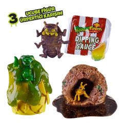 TO 08092 TerrorFried 4'lü Orta Menü ve 3 Gizemli Figür Asorti