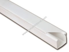 Bulmax 16*16 Pvc Yapıskanlı Kablo Kanalı Bmx-3242 (1 Adet Gönderilir)