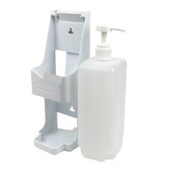 BUFFER® Duvara Monte Dezenfektan Standı Hijyenik Ergonomik Şık Tasarım El ve Cilt Sprey Pompa