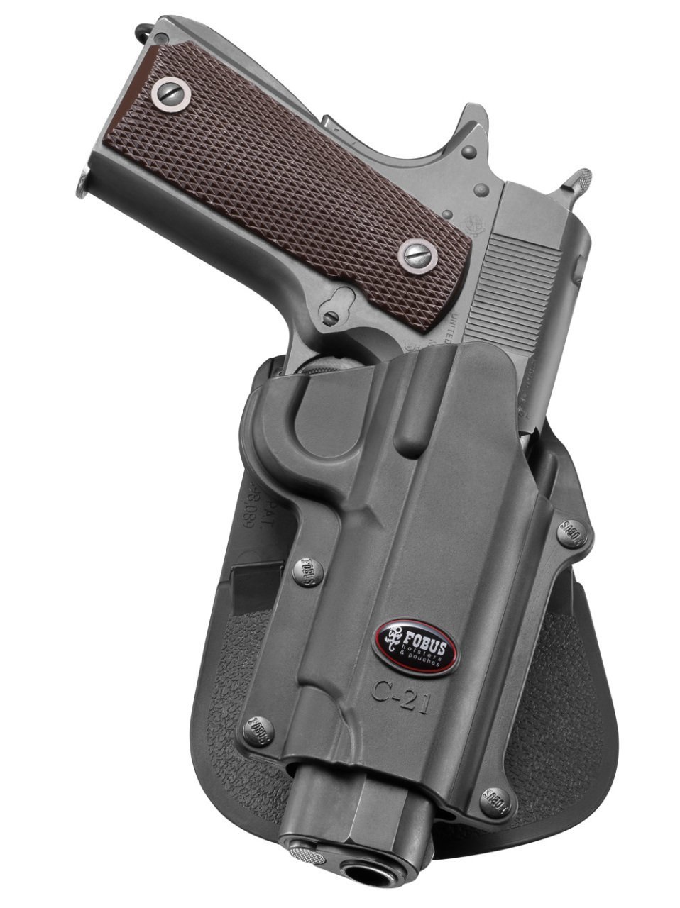Fobus C21 (Sol El) Sarsılmaz Kılınç 2000 Light ve Browning 1911 Tabanca Kılıfı (Tabanca Hariçtir) Sağlak
