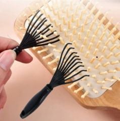 Pratik Saç Fırçası ve Tarak Temizleme Aparatı 2 Adet