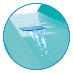 06 233 Pilsan Katlanabilir Dalgalı Su Kaydırağı Mavi